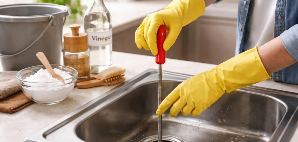 How to Unclog a Kitchen Drain Without Chemicals How to Unclog a Kitchen Drain Without Chemicals