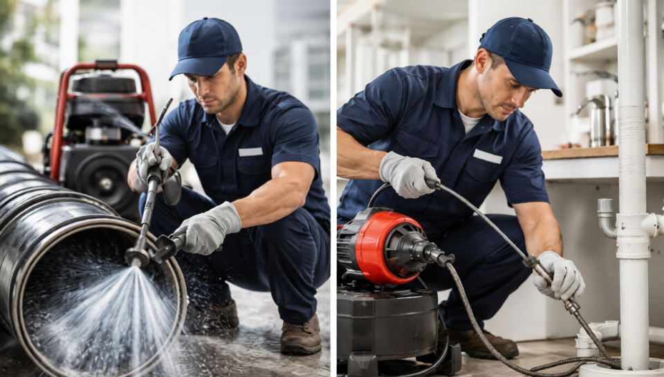 Is Hydro Jetting Worth It vs. Regular Drain Snaking