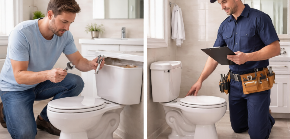 Running Toilet When It's a DIY Fix vs. a Plumber Call Running Toilet When It's a DIY Fix vs. a Plumber Call