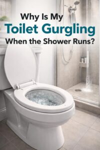Why Is My Toilet Gurgling When the Shower Runs