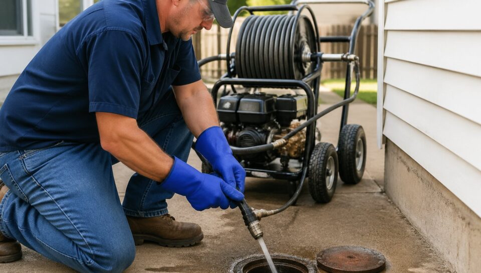 Hydro Jetting Drain Cleaning Plumbing