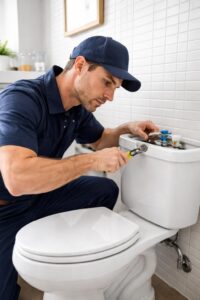 Running Toilet Won’t Stop in Solana Beach