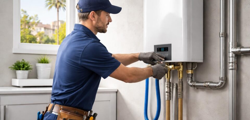 Tankless Water Heater Installation Plumber San Diego CA
