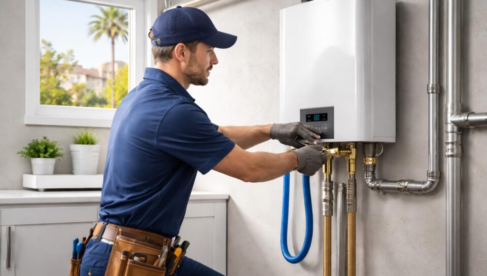 Tankless Water Heater Installation Plumber San Diego CA