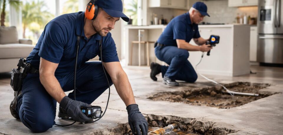 Trusted Slab Leak Detection Plumbing Experts Trusted Slab Leak Detection Plumbing Experts