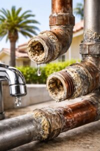 Why Orange County’s Hard Water Is Wrecking Your Plumbing and What You Can Do About It