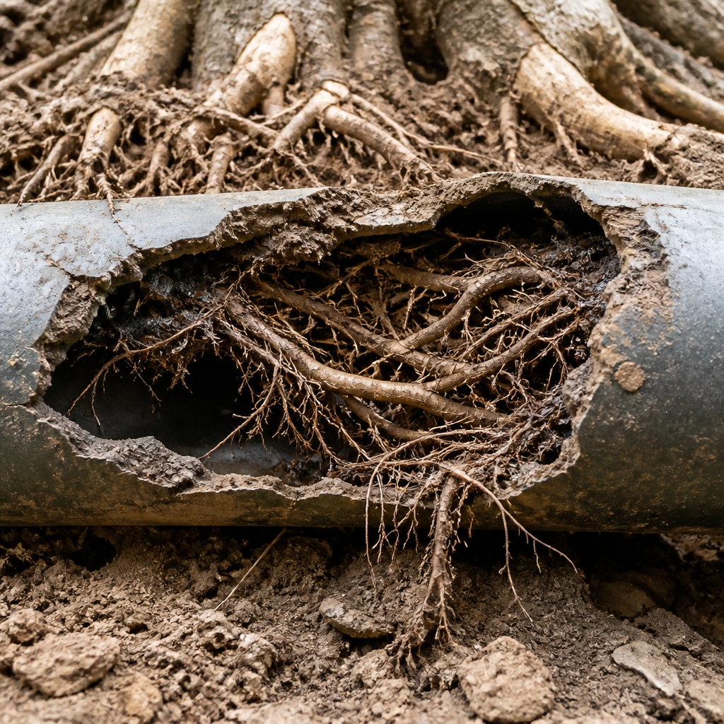 How Tree Roots Destroy Chula Vista Sewer Lines