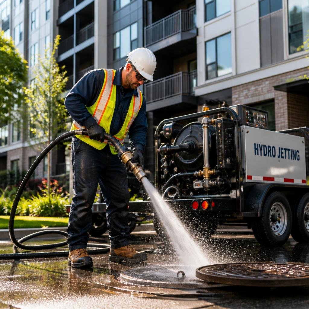 Hydro Jetting for Apartment Complexes