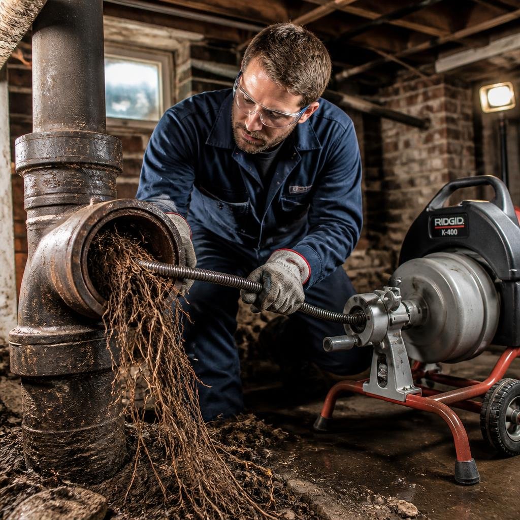 Sewer Line Root Removal