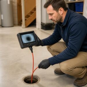 Waste Line Camera Inspection for Property Buyers