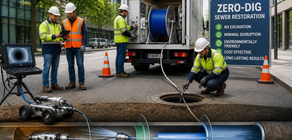 Excavation-Free Sewer Line Repair for Slab Homes in Santee