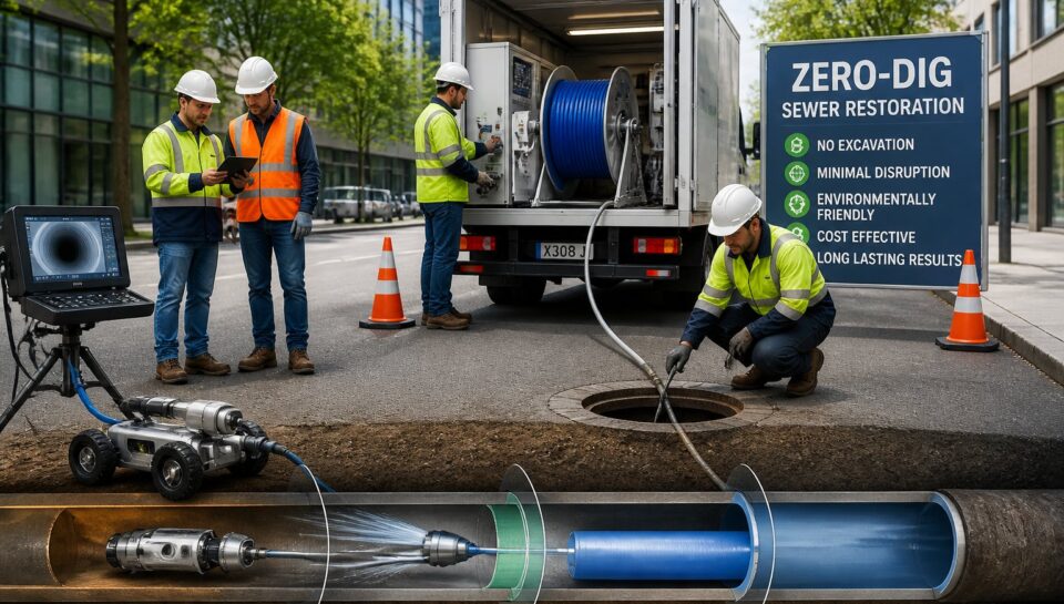 Excavation-Free Sewer Line Repair for Slab Homes in Santee