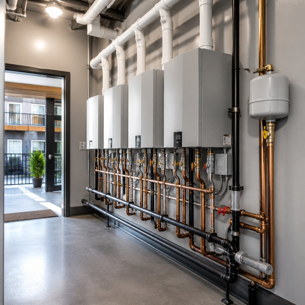 Tankless Water Heater Conversions for Multi-Family Properties