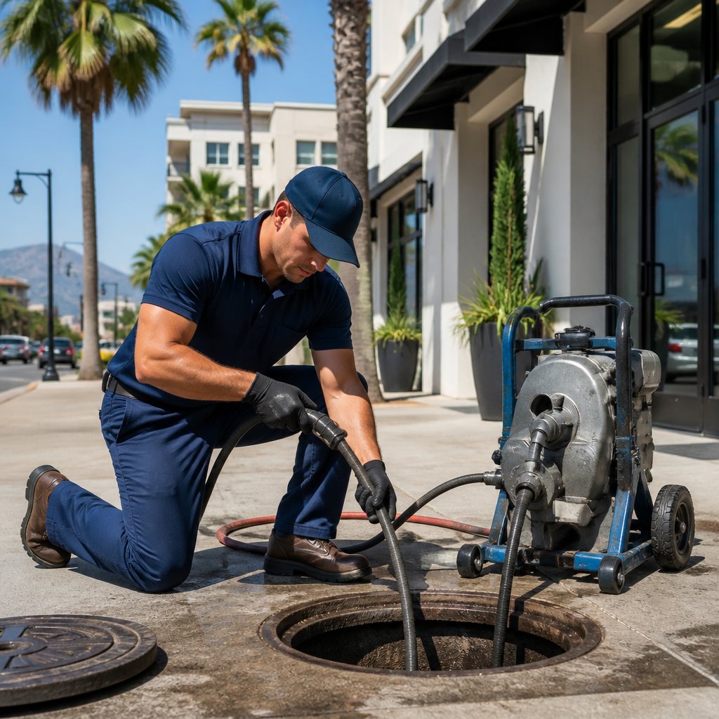Commercial Drain Cleaning Services in San Diego