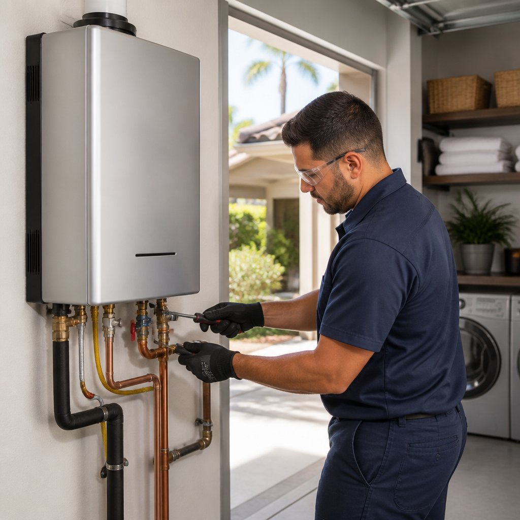 Tankless Water Heaters in Poway Repair, Installation